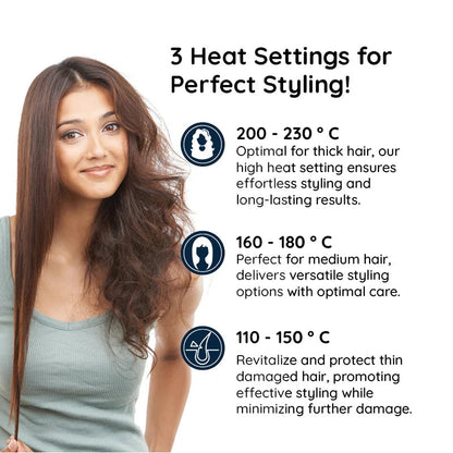 Dual Function Rotating Styling Iron Brush