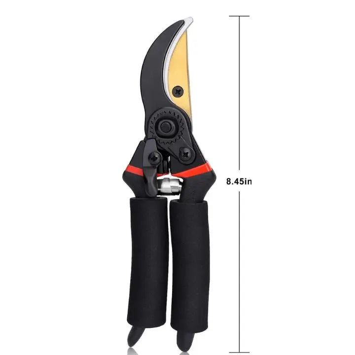 Premium Garden Pruning Shears - Sharp Ergonomic Clippers