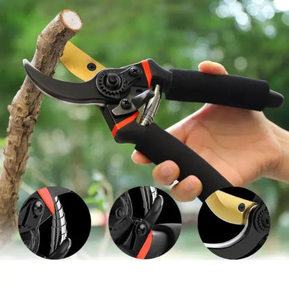 Premium Garden Pruning Shears - Sharp Ergonomic Clippers