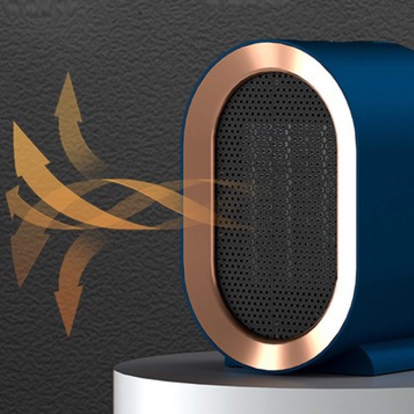 Compact Fast Electric Space Heater for Home Office