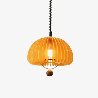 Warm Bronze Adjustable Hanging Lamp