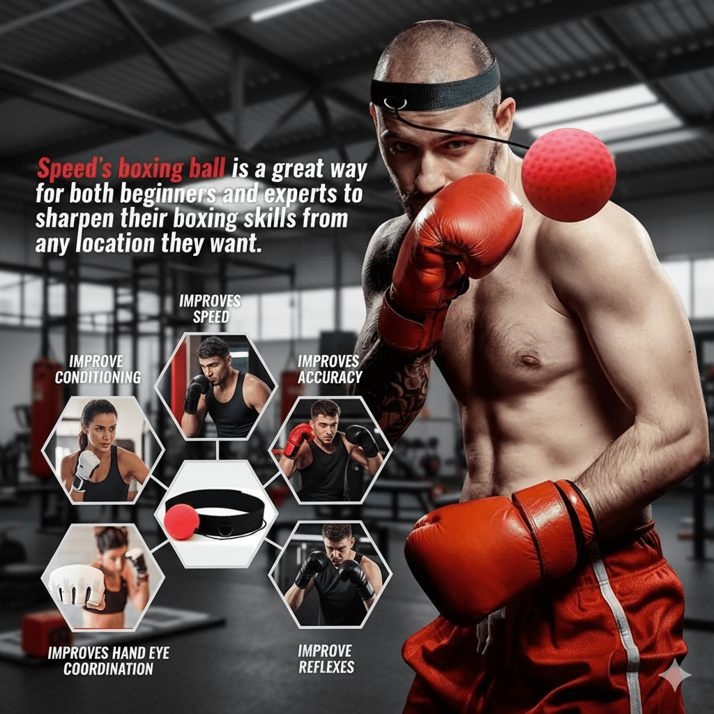 PunchPro Reflex Ball – Boxing training to improve reflexes & reaction time 2