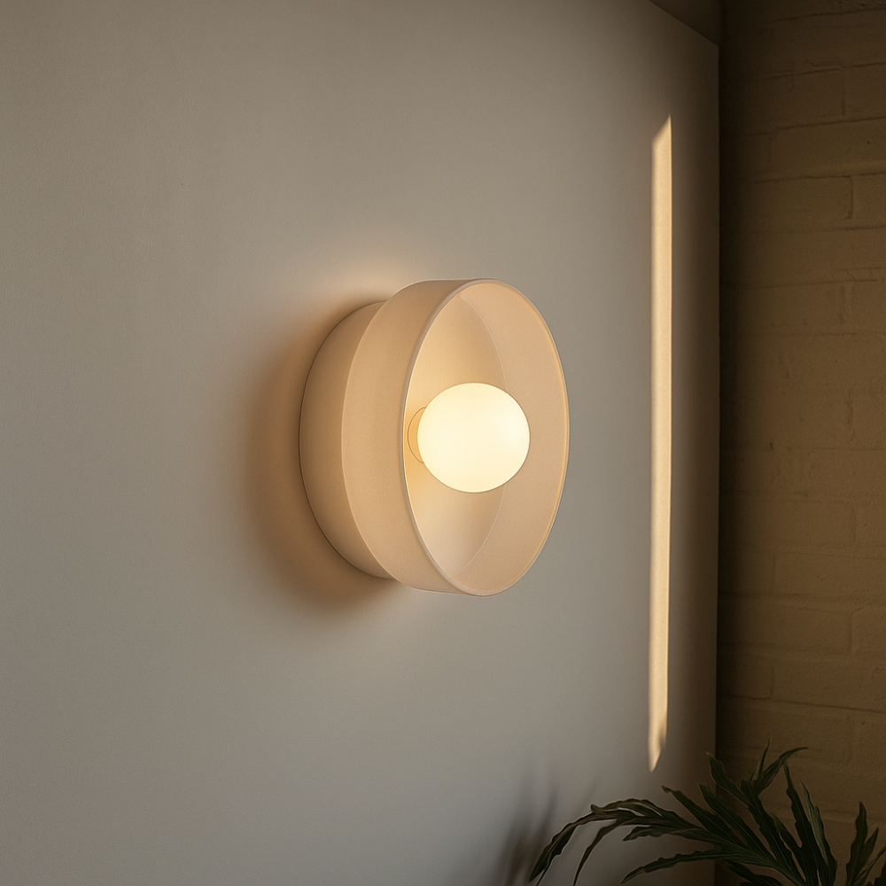 Simple Elegant Glass Ceiling Lamp – Modern Flush Mount Light