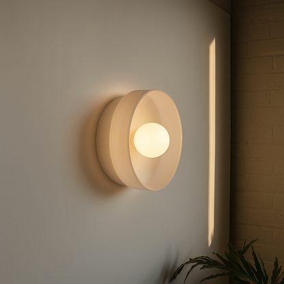 Simple Elegant Glass Ceiling Lamp – Modern Flush Mount Light