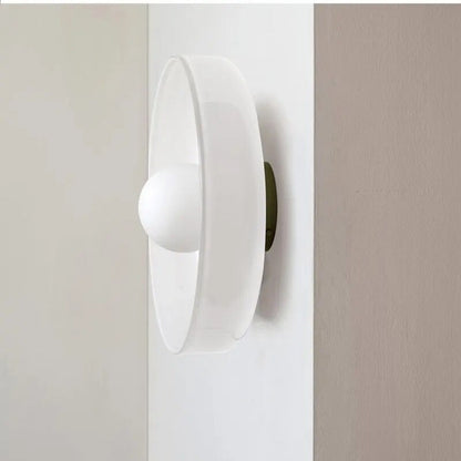 Simple Elegant Glass Ceiling Lamp – Modern Flush Mount Light