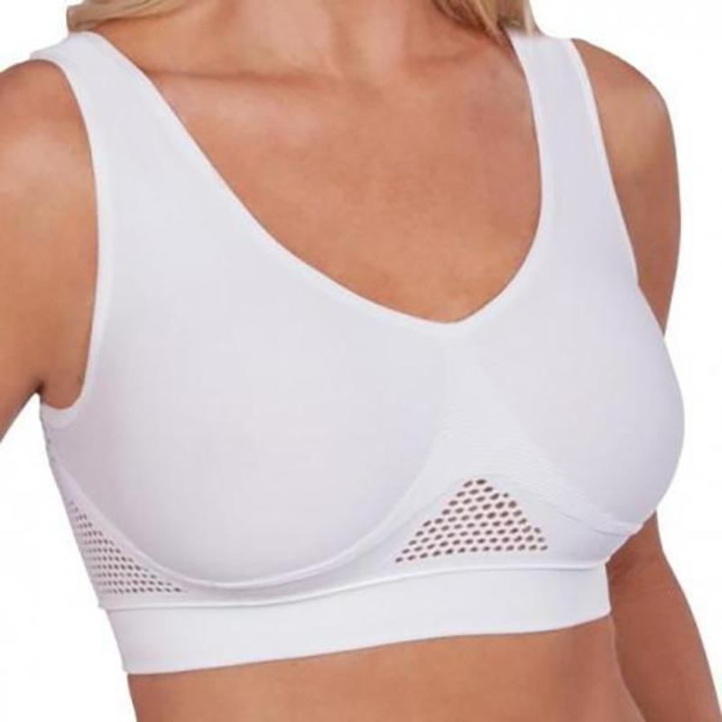 Airy Comfort - 3-Piece Bra Set with Push-Up Design & Honeycomb Texture-5