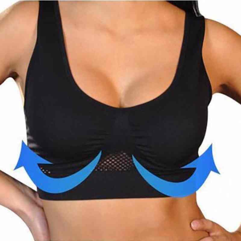 Airy Comfort - 3-Piece Bra Set with Push-Up Design & Honeycomb Texture-4