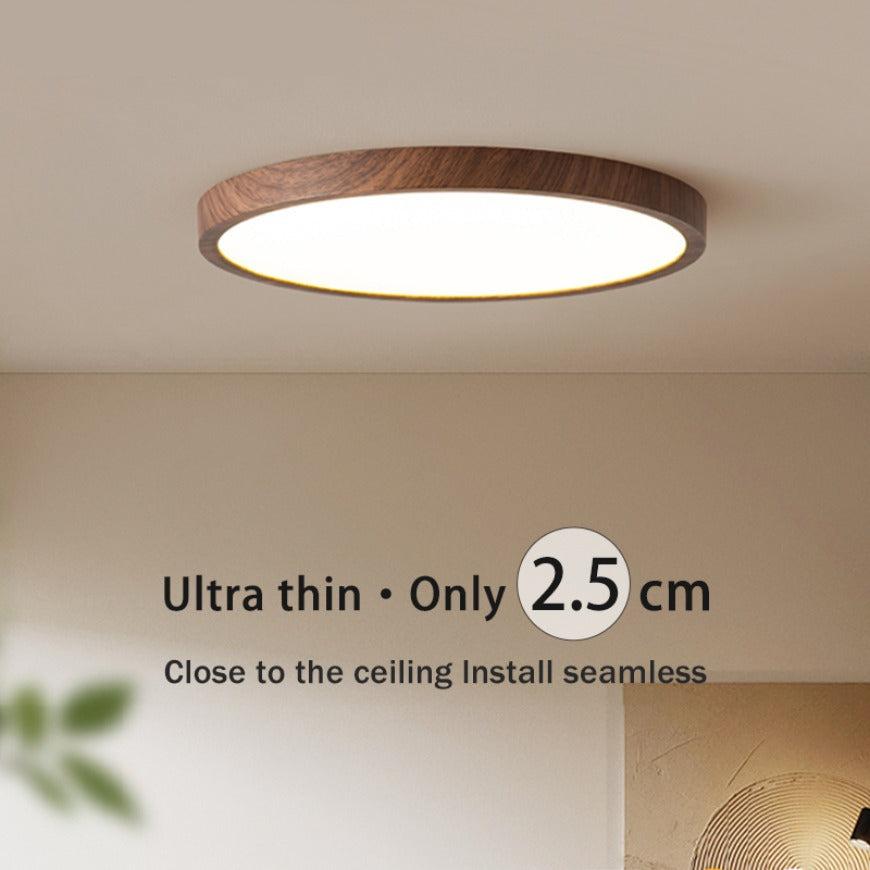 Stylish Round Ceiling Light with Adjustable LED