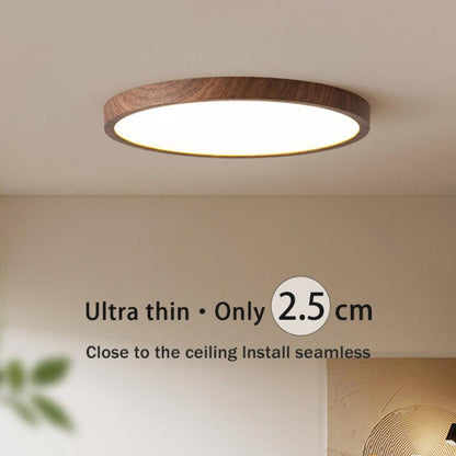 Stylish Round Ceiling Light with Adjustable LED