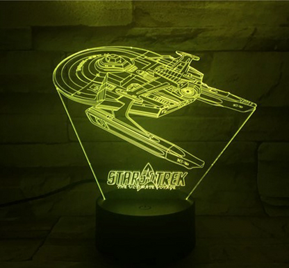 Cool Star Trek 3D Effect Lamp