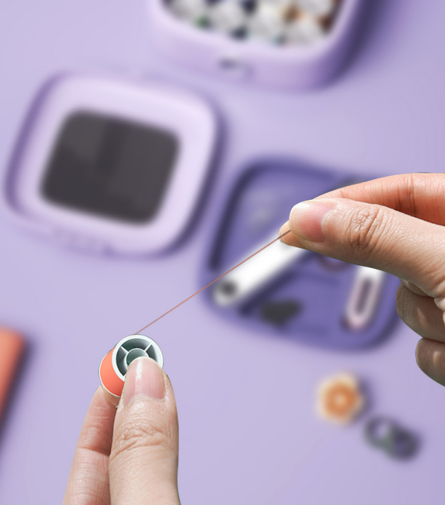 Portable Easy Sewing Kit with Magnets