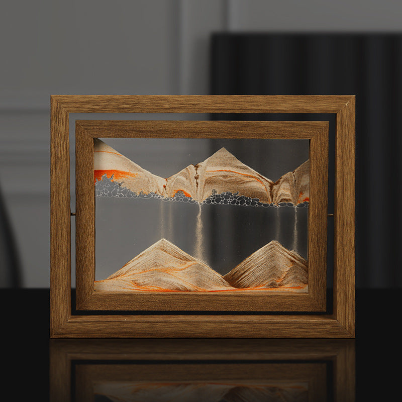 QuicksandArt | Elegant 3D Rotating Sand Wall Art Decor for Home Aesthetics 6