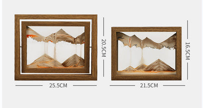 QuicksandArt | Elegant 3D Rotating Sand Wall Art Decor for Home Aesthetics 7