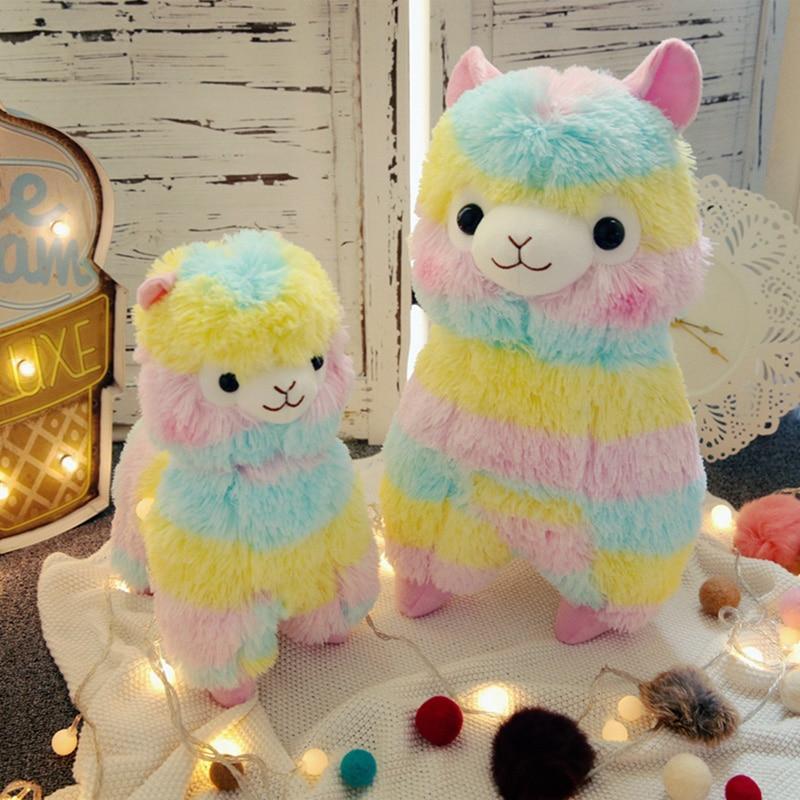 Colorful Llama Plush Soft Stuffed Animal Toy Gift - Fesara