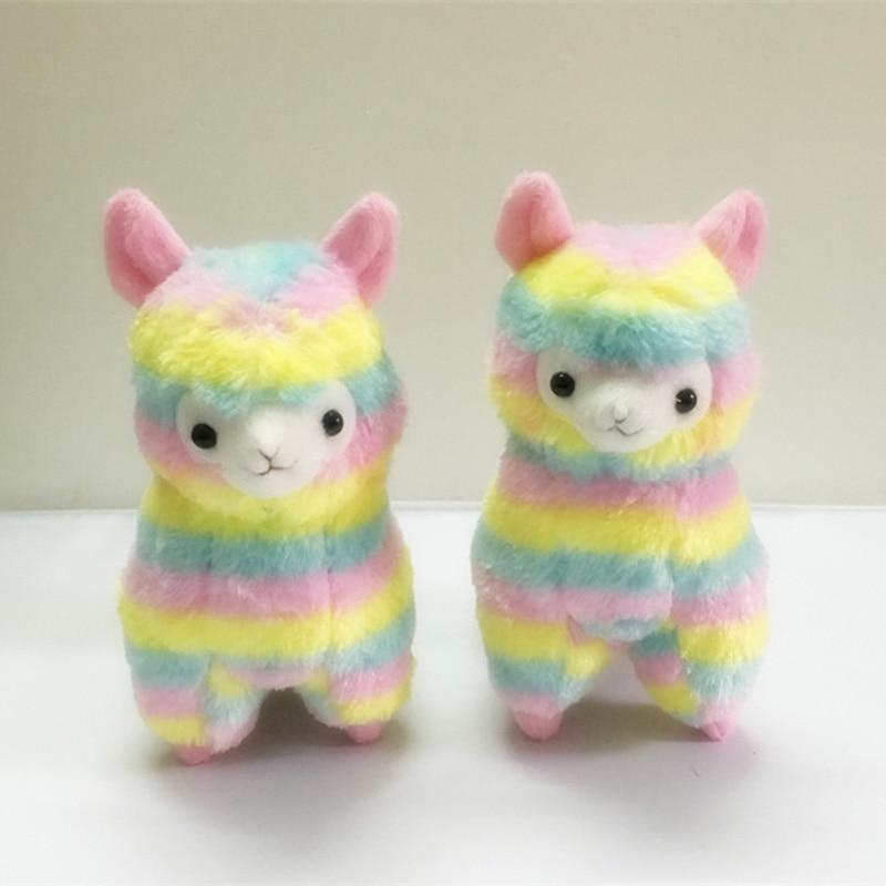 Colorful Llama Plush Soft Stuffed Animal Toy Gift