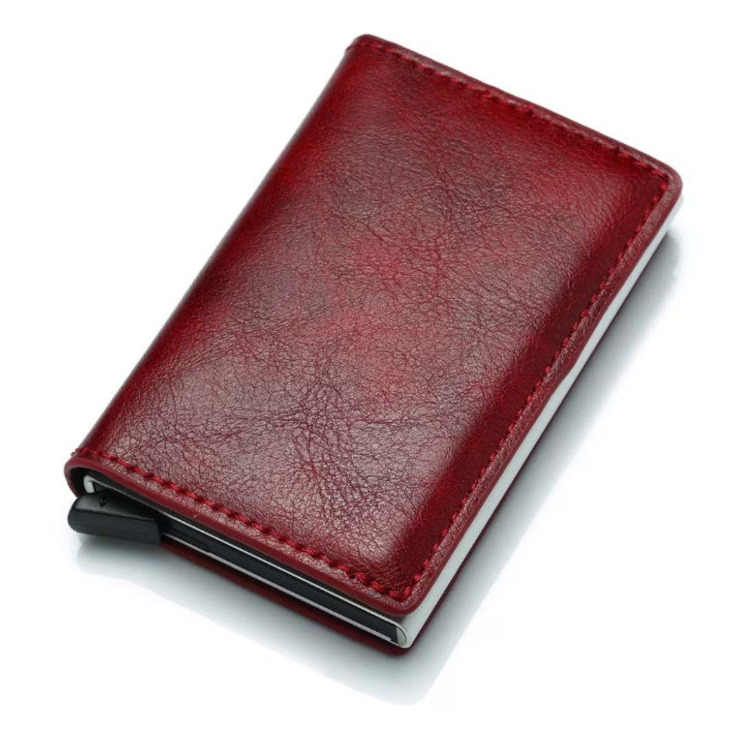 Slim Metal Credit Card Holder - Fesara