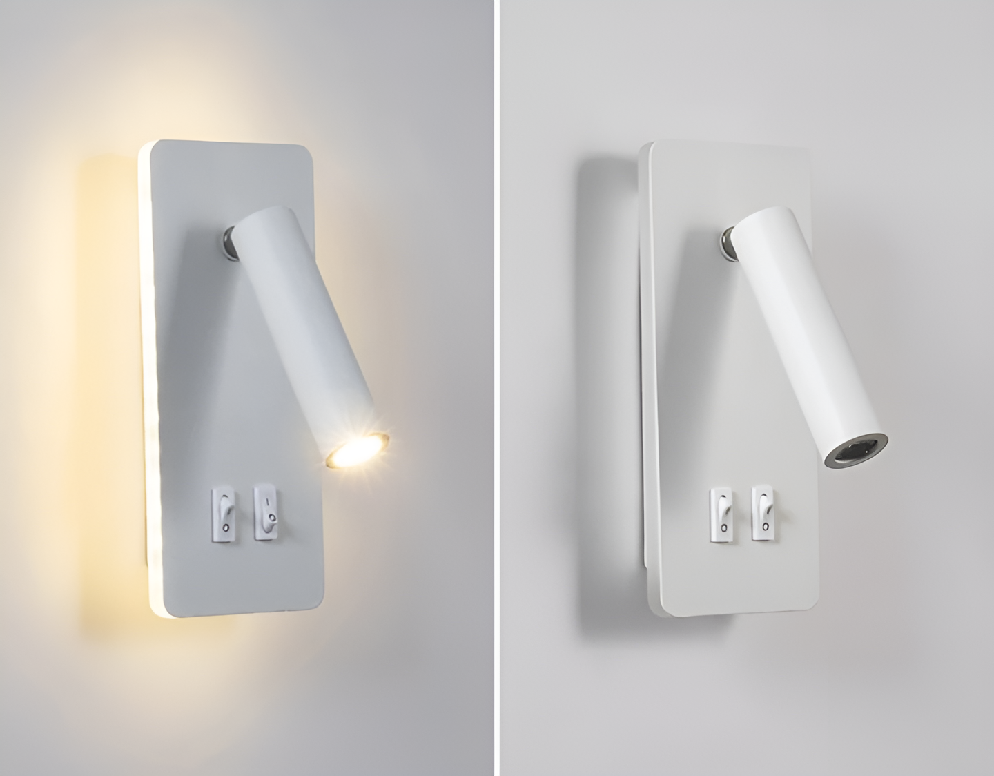 Flexible LED Wall Sconce - Adjustable Rotating Light Fixture