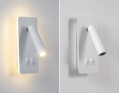 Flexible LED Wall Sconce - Adjustable Rotating Light Fixture