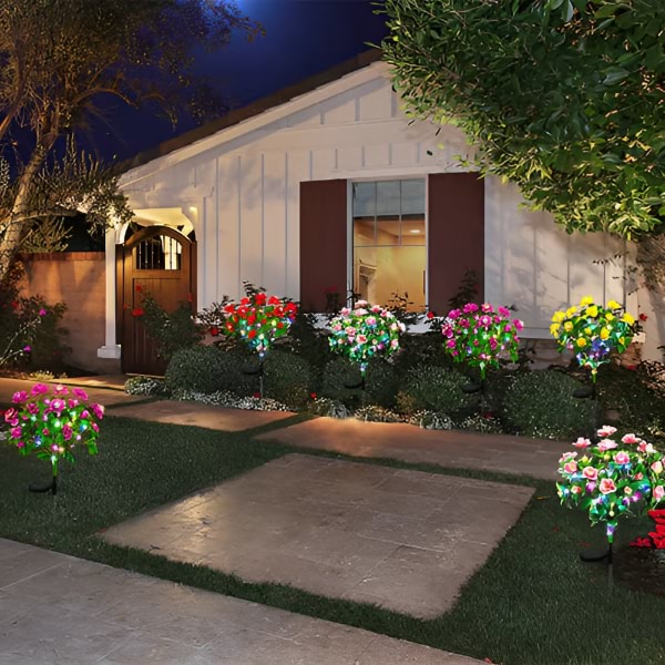 Glowing Dark Flower Decoration