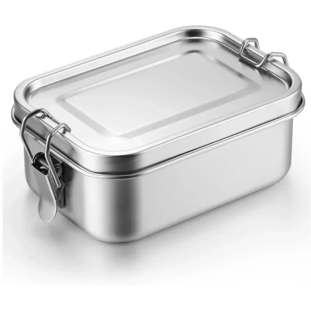 Insulated Bento Box 800ml - Spill Proof, 3 Compartment, Dishwasher Safe