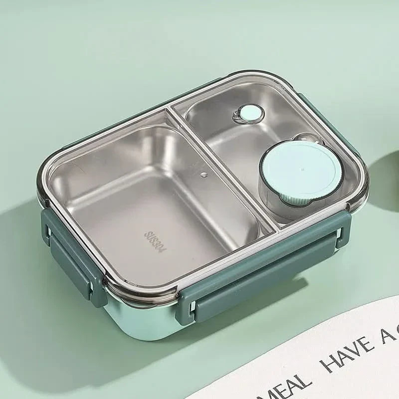 Insulated Stainless Steel Food Container with Utensils - Fesara