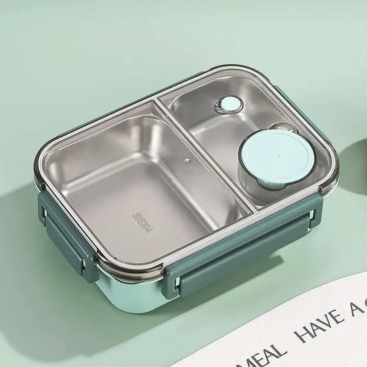 Insulated Stainless Steel Food Container with Utensils - Fesara
