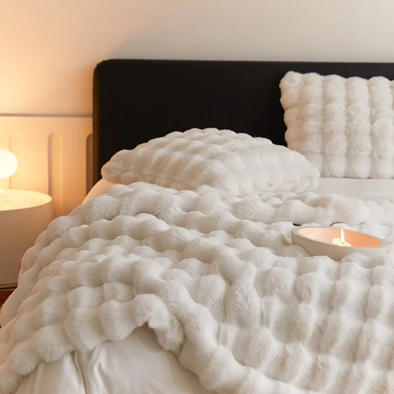 Soft Cozy Throw Blanket for Home and Travel