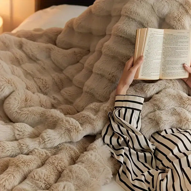 Soft Cozy Throw Blanket for Home and Travel