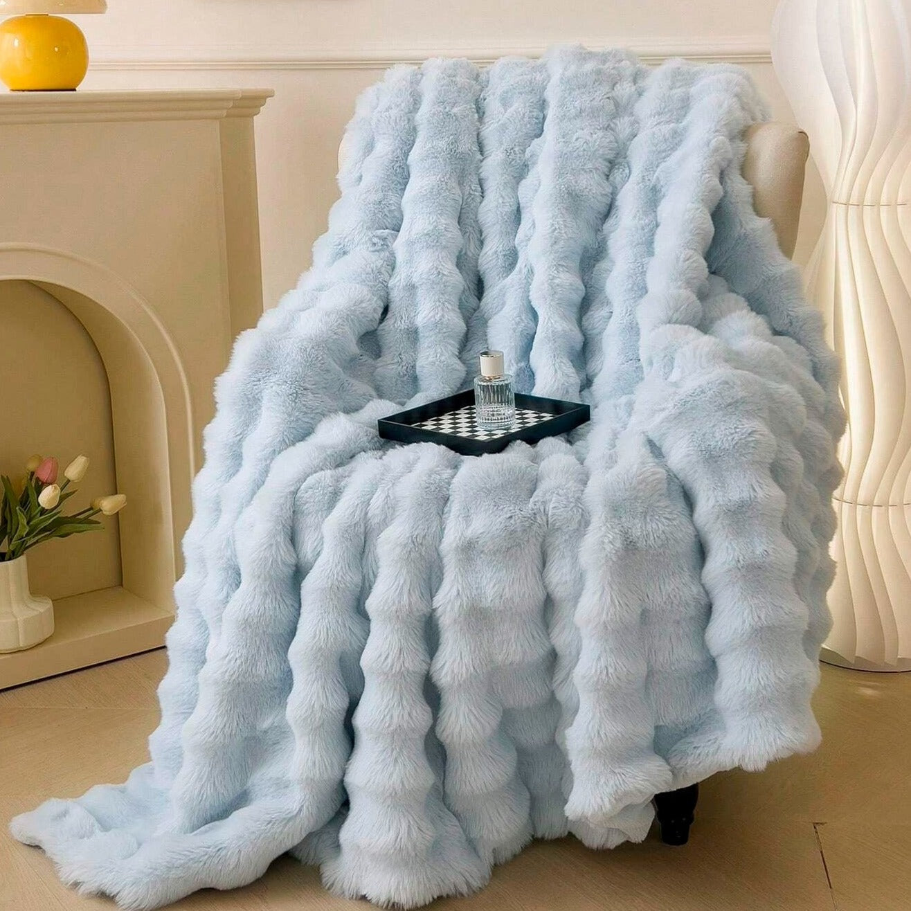 Soft Cozy Throw Blanket for Home and Travel