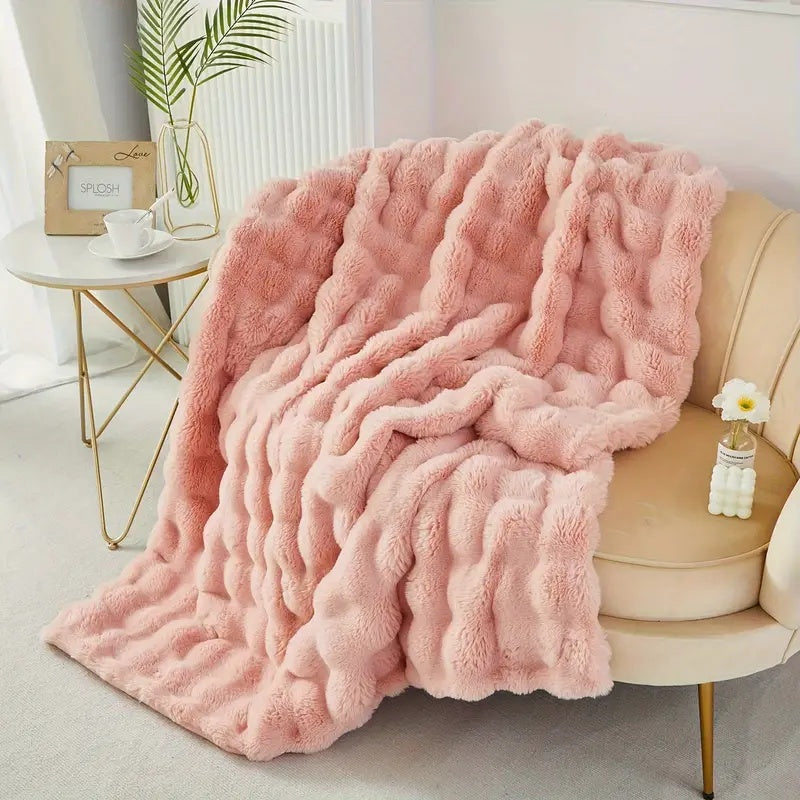 Soft Cozy Throw Blanket for Home and Travel