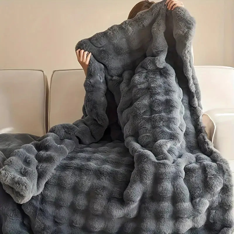 Soft Cozy Throw Blanket for Home and Travel