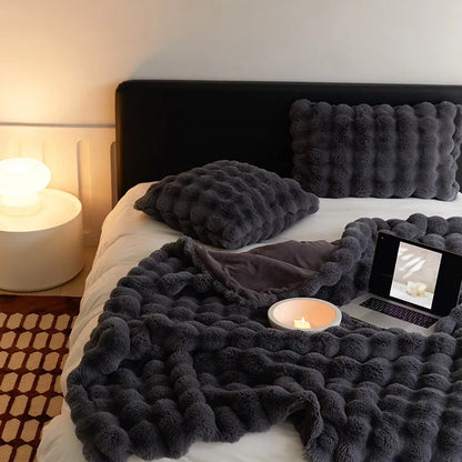 Soft Cozy Throw Blanket for Home and Travel