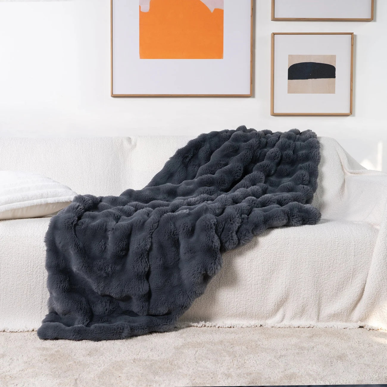 Soft Cozy Throw Blanket for Home and Travel