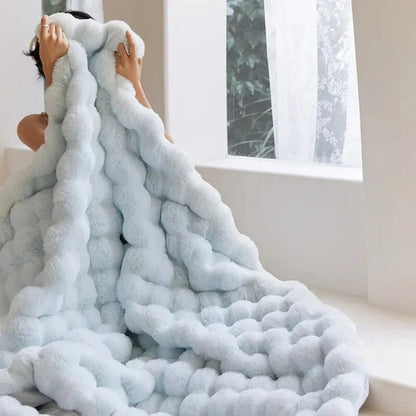 Soft Cozy Throw Blanket for Home and Travel - Fesara