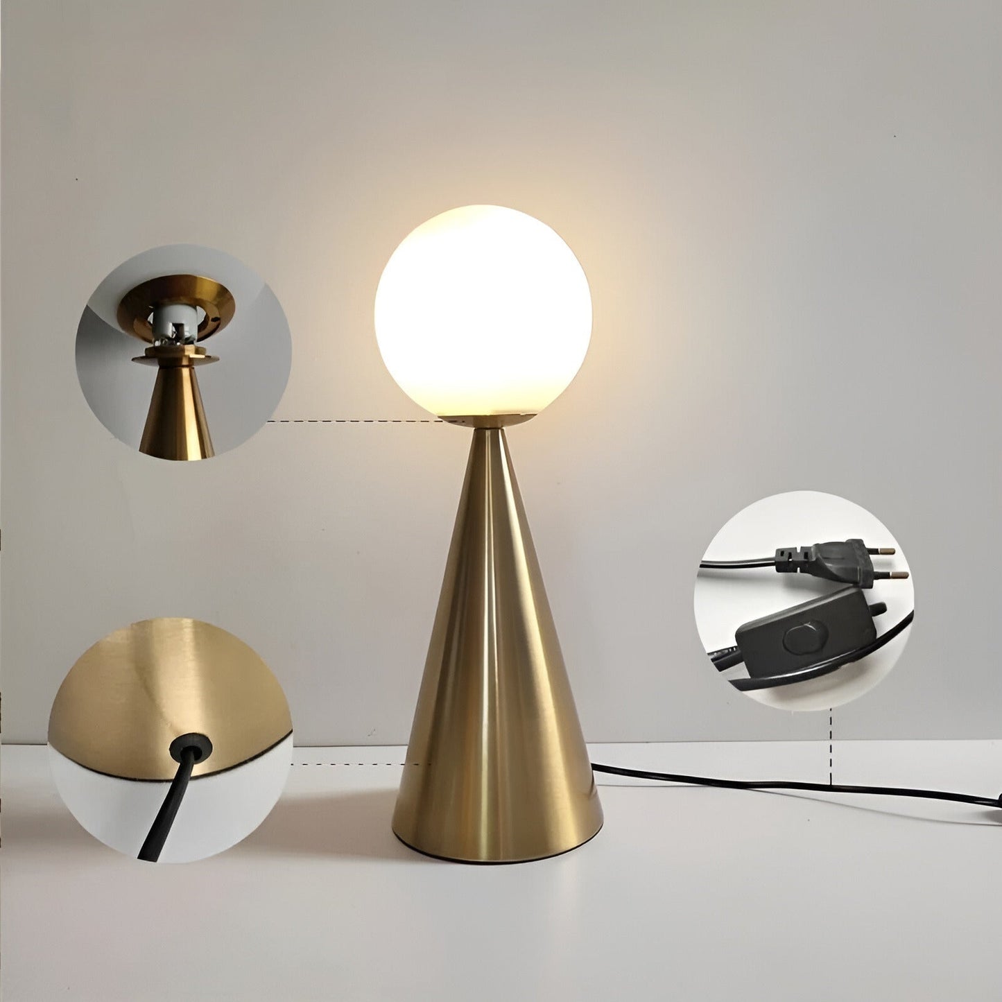 Classic Gold Desk Lamp