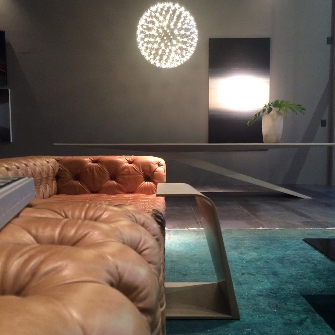 Contemporary Round Metal LED Hanging Light Fixture
