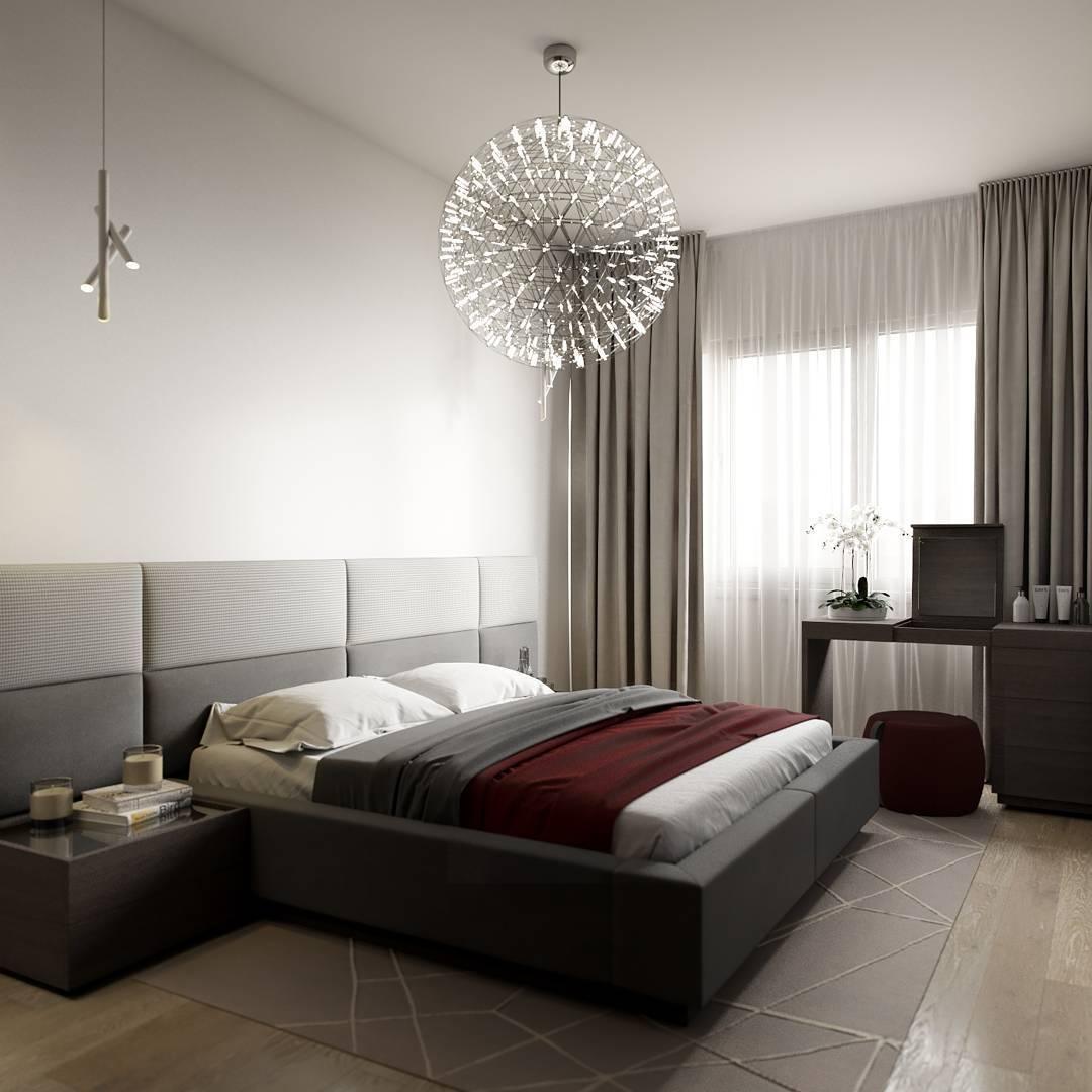 Contemporary Round Metal LED Hanging Light Fixture