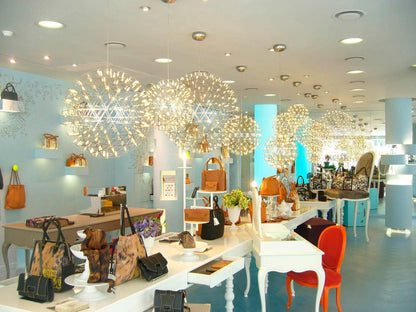 Contemporary Round Metal LED Hanging Light Fixture