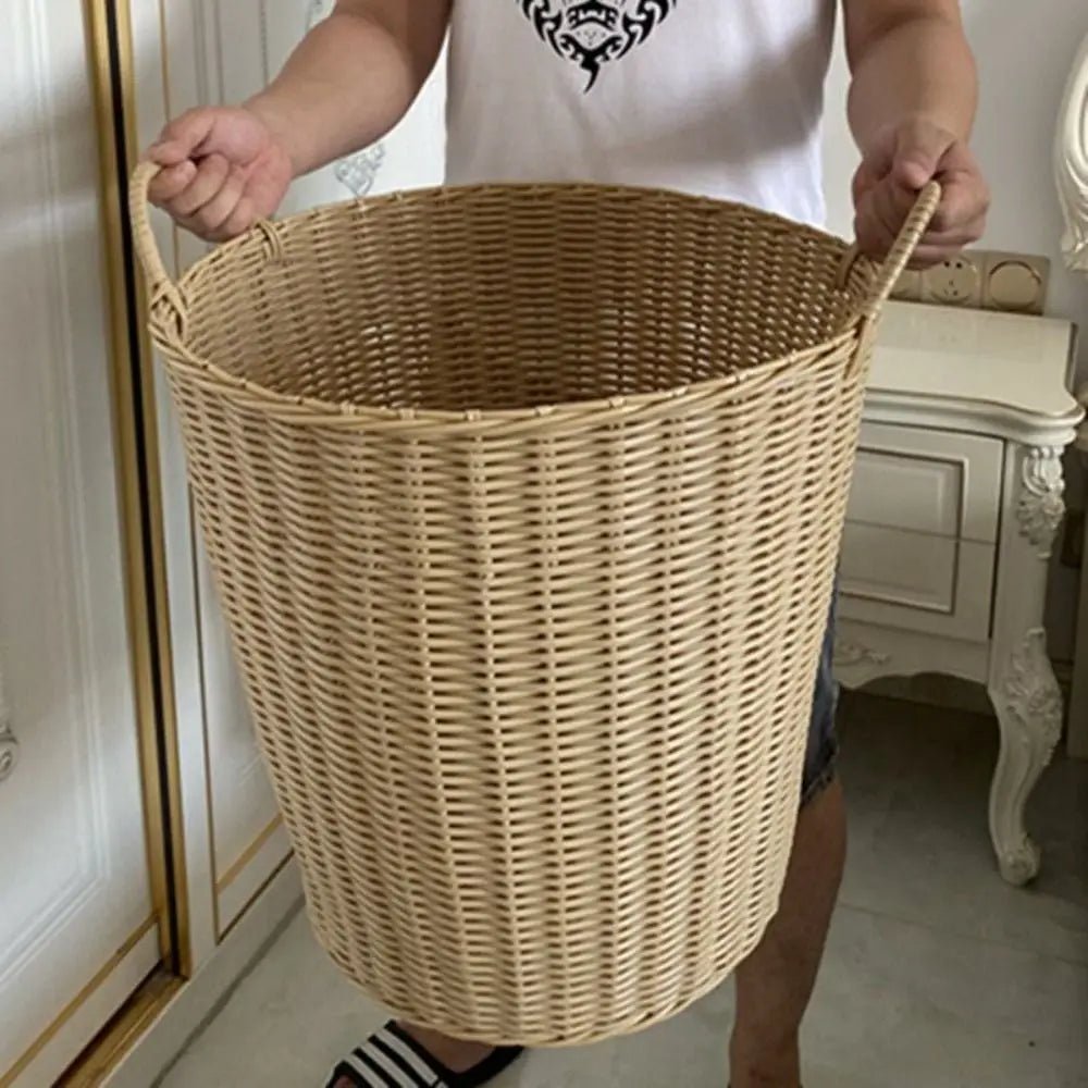 RattanNest | Stylish Versatile Foldable Storage Basket for Organization 1