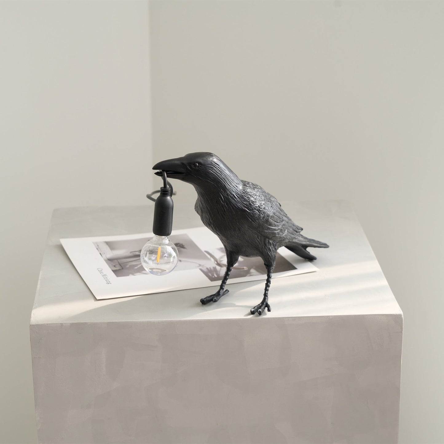 Unique Bird Design LED Desk Lamp with Plug