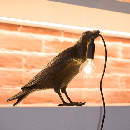 Unique Bird Design LED Desk Lamp with Plug