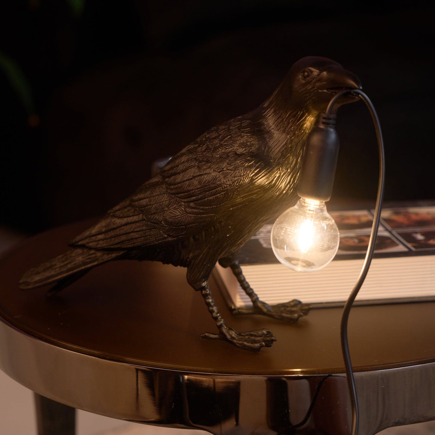 Unique Bird Design LED Desk Lamp with Plug