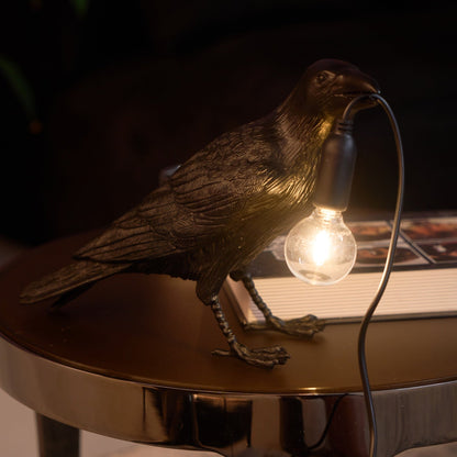 Unique Bird Design LED Desk Lamp with Plug