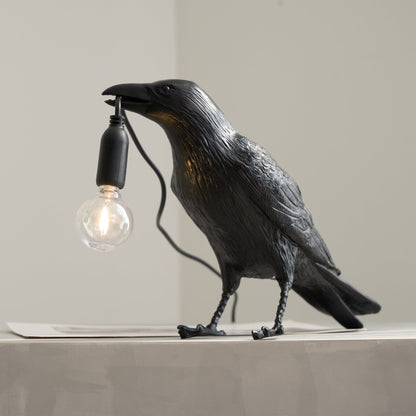 Unique Bird Design LED Desk Lamp with Plug