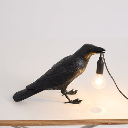 Unique Bird Design LED Desk Lamp with Plug