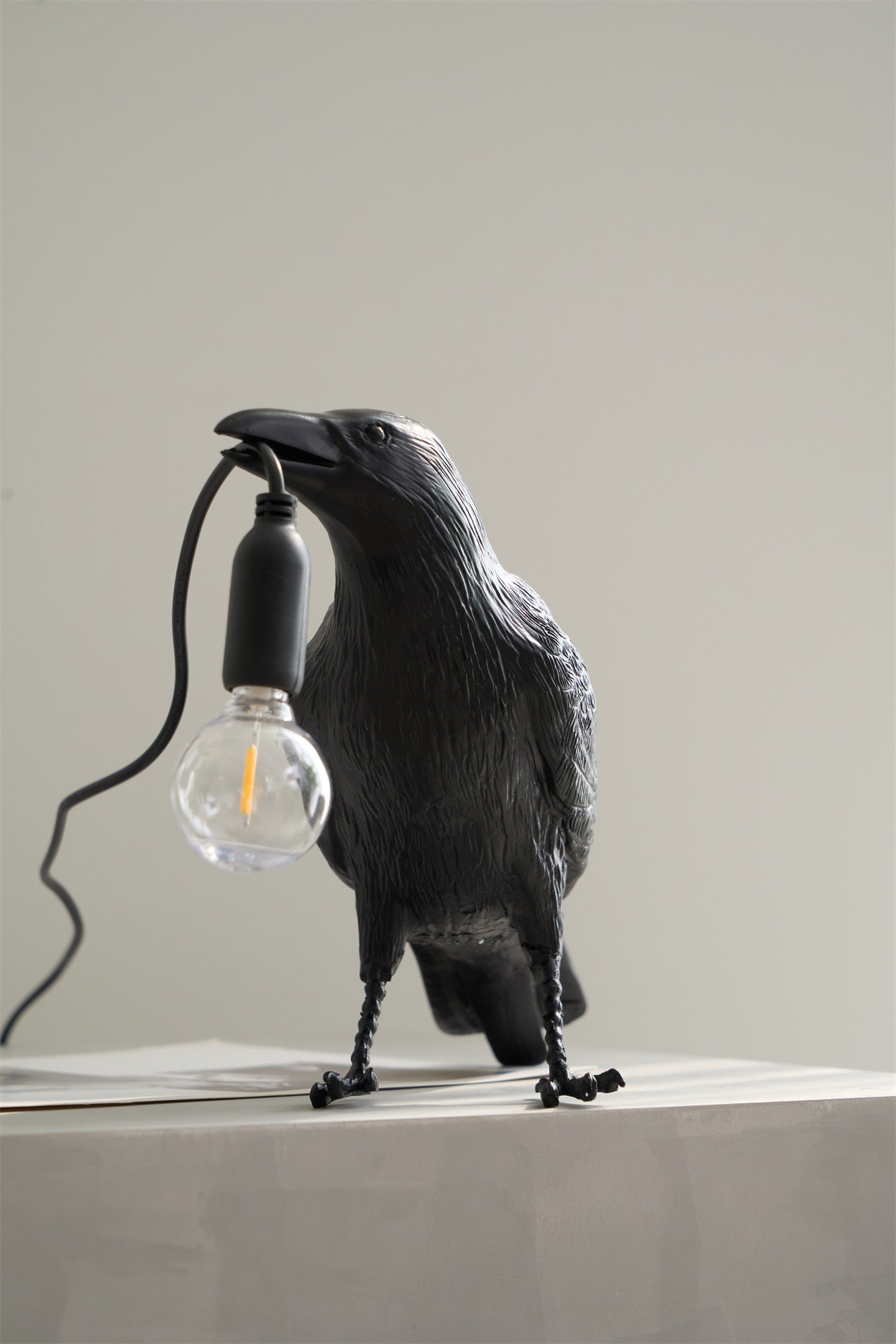 Unique Bird Design LED Desk Lamp with Plug