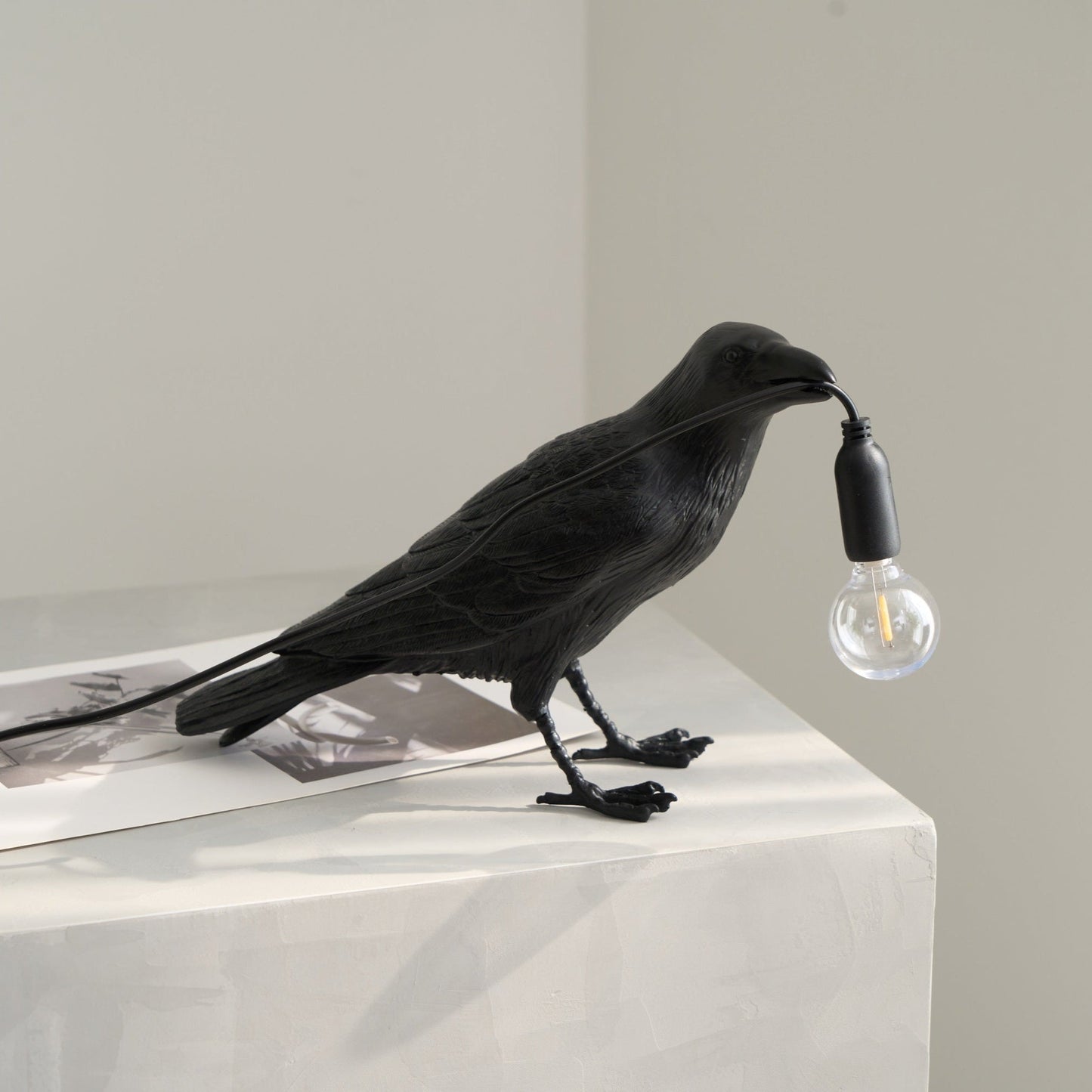 Unique Bird Design LED Desk Lamp with Plug