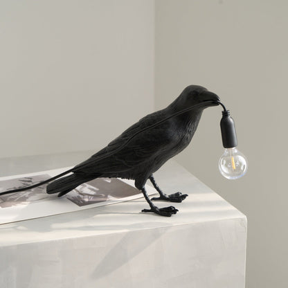 Unique Bird Design LED Desk Lamp with Plug