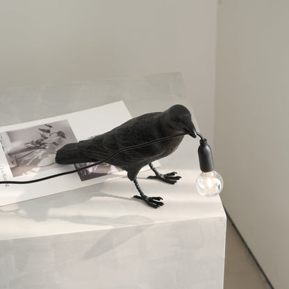 Unique Bird Design LED Desk Lamp with Plug
