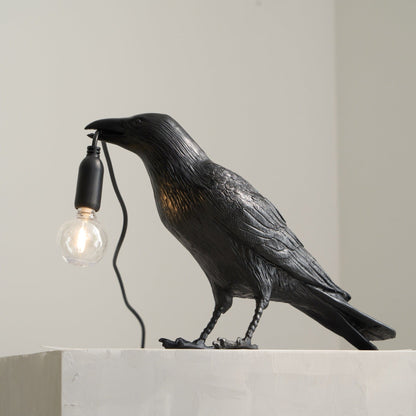 Unique Bird Design LED Desk Lamp with Plug